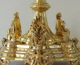 Ornate French Antique Monstrance